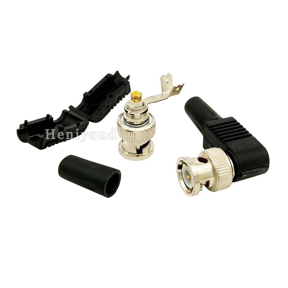 10pcs RG59 BNC male Plug pin Solderless Straight Angle video adapter bnc Connector for CCTV Camera
10pcs RG59 BNC male Plug pin Solderless Straight Angle video adapter bnc Connector for CCTV Camera