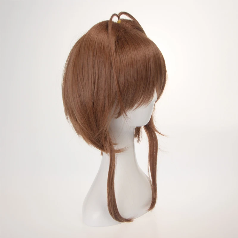 Горячая аниме KINOMOTO искатель карт Sakura Косплей парик для женщин/девочек Хэллоуин
