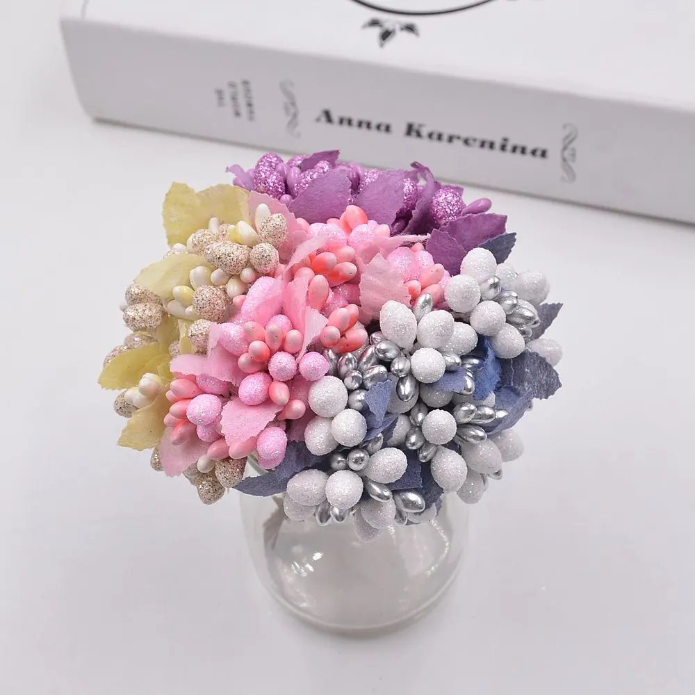 10pcs DIY Scrapbooking Decorative Wreath Fake Flowers Bouquet Artificial Bud Stamen Berry Bacca Flower For Wedding Decoration
10pcs DIY Scrapbooking Decorative Wreath Fake Flowers Bouquet Artificial Bud Stamen Berry Bacca Flower For Wedding Decoration