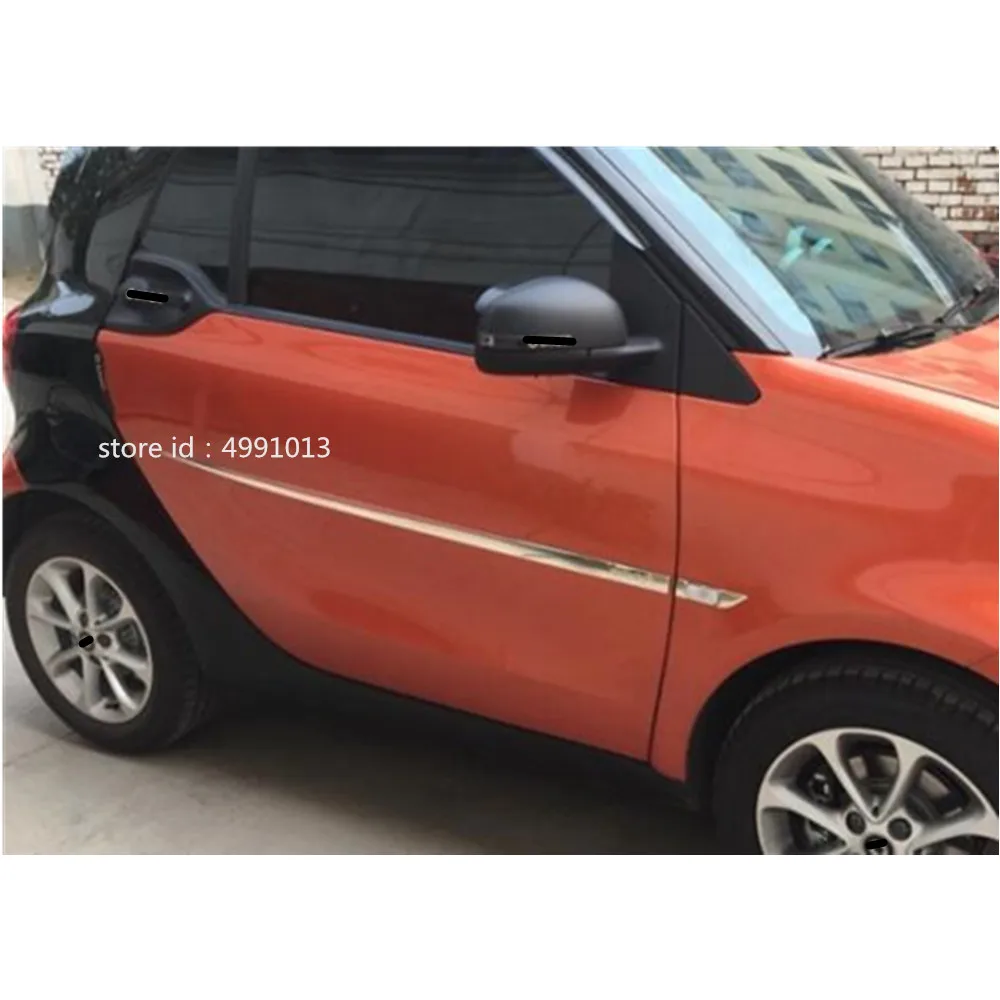 Для Benz smart fortwo 2015 2016 2017 2018 автомобильный детектор отделка кузова из нержавеющей стали, молдинг на боковые двери клейкая лента литье 4 шт
Для Benz smart fortwo 2015 2016 2017 2018 автомобильный детектор отделка кузова из нержавеющей стали, молдинг на боковые двери клейкая лента литье 4 шт