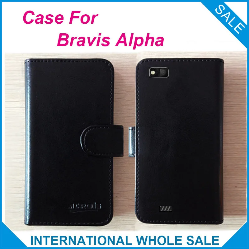 

Чехол Bravis Alpha, высокое качество, модный кошелек с подставкой, откидной кожаный чехол для Bravis Alpha, чехол с номером отслеживания
