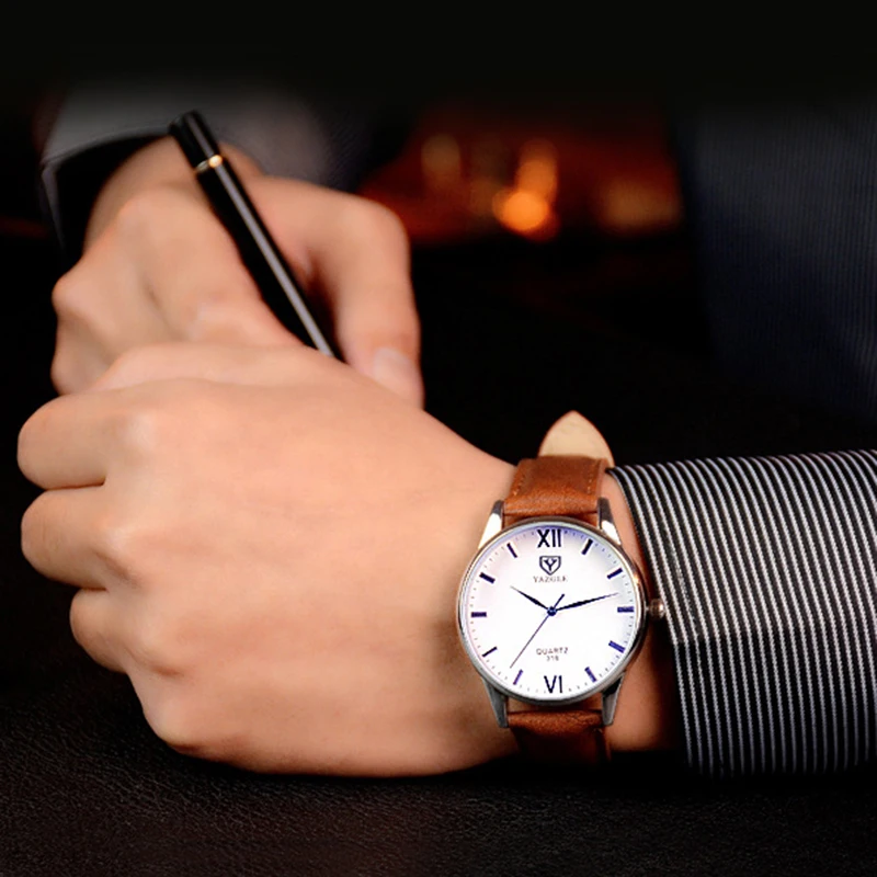 Reloj Hombre Yazole Mens Watches Simple Hook Needle Business Watch Leather Sport Watch Men's Quartz Watches Relogio Masculino
Reloj Hombre Yazole Mens Watches Simple Hook Needle Business Watch Leather Sport Watch Men's Quartz Watches Relogio Masculino