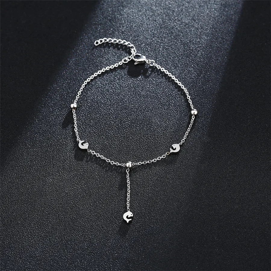 Fashion Gold Chain Link Bracelets Stainless Steel Animal Dolphin Pendant Bracelets for Women Summer Jewelry
Fashion Gold Chain Link Bracelets Stainless Steel Animal Dolphin Pendant Bracelets for Women Summer Jewelry