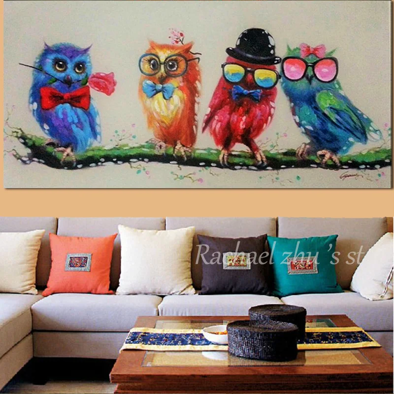 Large Size Hand Painted Abstract philosopher Loverly Owl Oil Painting On Canvas Animal Art Wall Picture Living Room Home Decor
Large Size Hand Painted Abstract philosopher Loverly Owl Oil Painting On Canvas Animal Art Wall Picture Living Room Home Decor