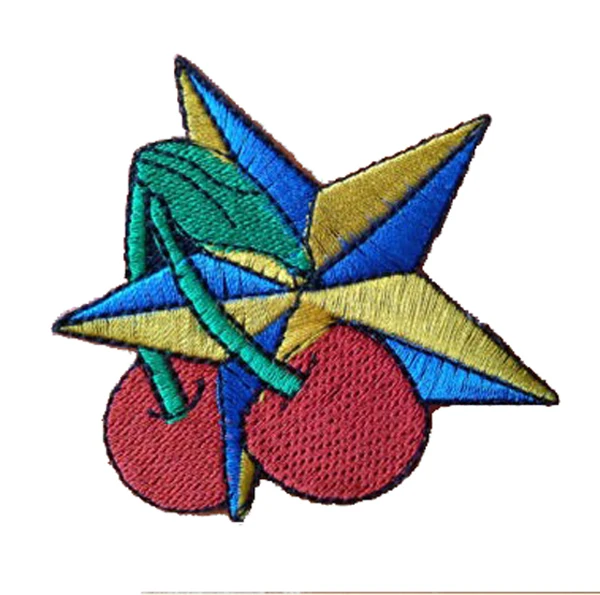 Cherry Embroidery / Computerized Embroidery Patch/Badge For Apparel Flat Broder with Iron On Backing
Cherry Embroidery / Computerized Embroidery Patch/Badge For Apparel Flat Broder with Iron On Backing