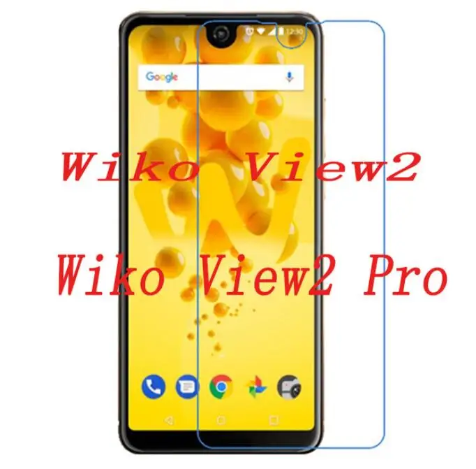 Стекло для Wiko View 2 Pro закаленное 9H 2.5D премиум-класса 5 шт. защитная пленка экрана 6 0