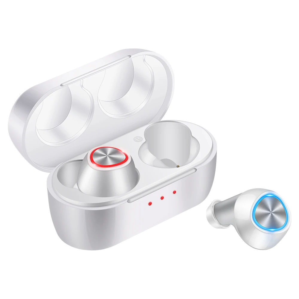 Wireless Bluetooth Earbuds Sport earphone Bluetooth Headset Wireless Earphones Bluetooth 5.0 Stereo with 200mA Charging Case
Wireless Bluetooth Earbuds Sport earphone Bluetooth Headset Wireless Earphones Bluetooth 5.0 Stereo with 200mA Charging Case