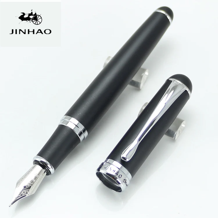 JINHAO 750 Noble Black 18KGP B Nib Fountain Pen Stationery School&Office Writing Pen
JINHAO 750 Noble Black 18KGP B Nib Fountain Pen Stationery School&Office Writing Pen
