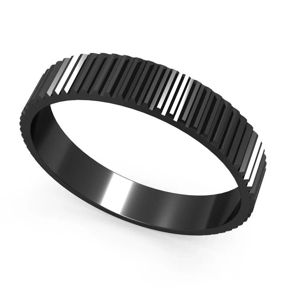 Floya зубчатое заполненное кольцо шириной 4 мм внутренние кольца алюминиевая