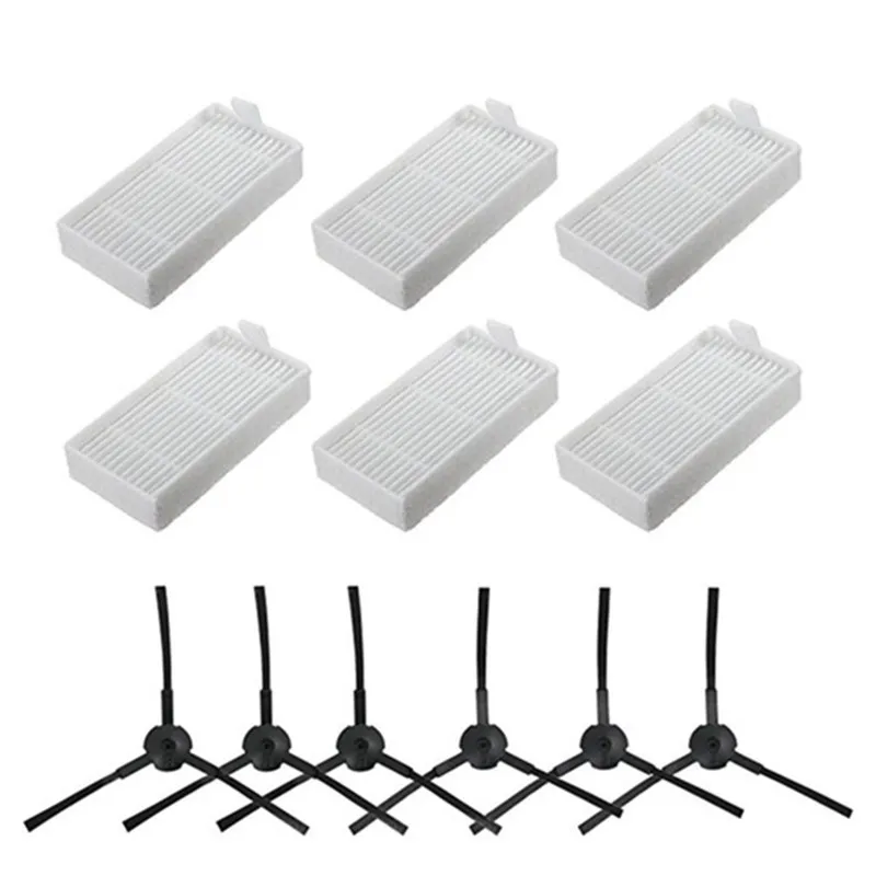 Parts kit for ILIFE V3 V5 V5s V3s Pro V5s Pro V50 X5 Robot Vacuum Cleaner Parts Hepa Filter*6+ Side Brush *6 ILIFE v55
Parts kit for ILIFE V3 V5 V5s V3s Pro V5s Pro V50 X5 Robot Vacuum Cleaner Parts Hepa Filter*6+ Side Brush *6 ILIFE v55