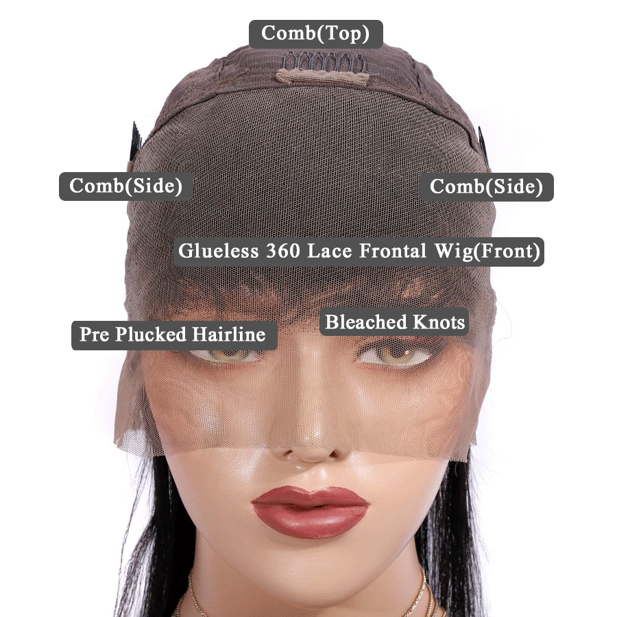360 Lace Frontal Human Hair Wigs with Baby Hair Wet and Wavy Lace Front Wigs Pre Plucked Ponytail Peruvian Remy Hair Bleach Knot
360 Lace Frontal Human Hair Wigs with Baby Hair Wet and Wavy Lace Front Wigs Pre Plucked Ponytail Peruvian Remy Hair Bleach Knot