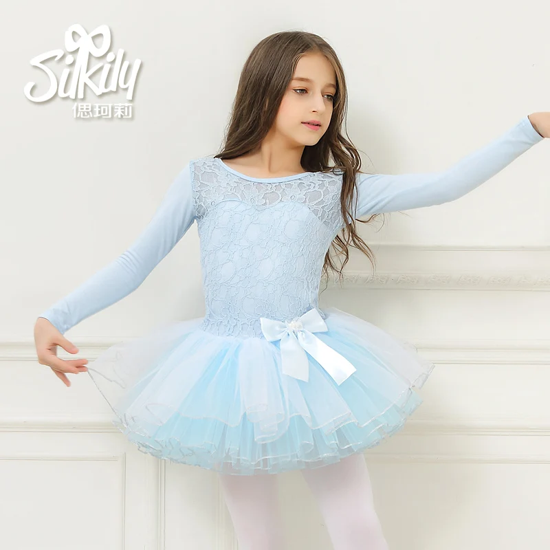 Children's Autumn Long Sleeve Dance Dress Long Sleeve Girls Ballet Skirt Conjoined Dance Dress Disheveled Dancing Suit B-6386
Children's Autumn Long Sleeve Dance Dress Long Sleeve Girls Ballet Skirt Conjoined Dance Dress Disheveled Dancing Suit B-6386