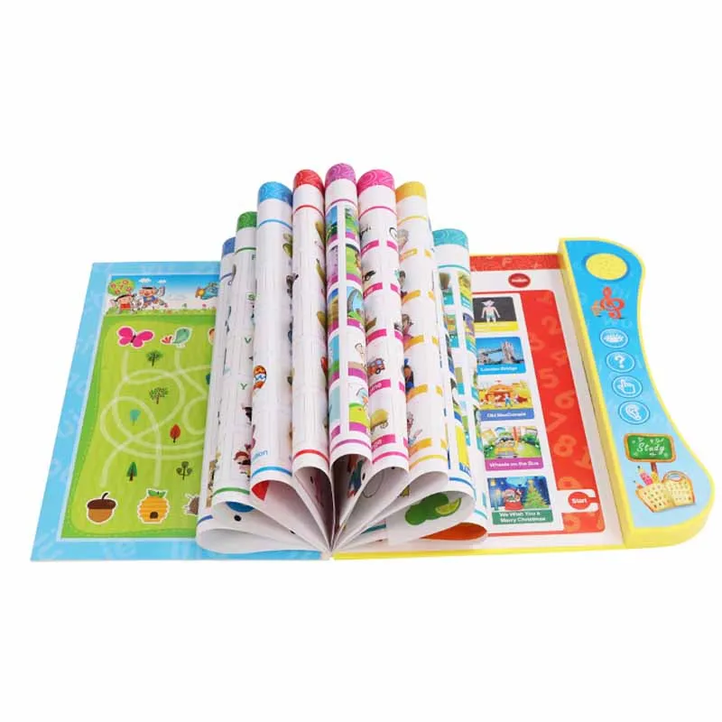 New Kids Learning Book English Letter Numbers Smart Logic Voice Book Educational Electronic Toys
New Kids Learning Book English Letter Numbers Smart Logic Voice Book Educational Electronic Toys