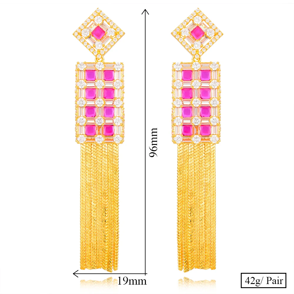 missvikki Noble Luxury Romantic Sweet Bridal Wedding Pendant Earrings for Women Daily Party Show Earrings Jewelry Shiny Gift
missvikki Noble Luxury Romantic Sweet Bridal Wedding Pendant Earrings for Women Daily Party Show Earrings Jewelry Shiny Gift