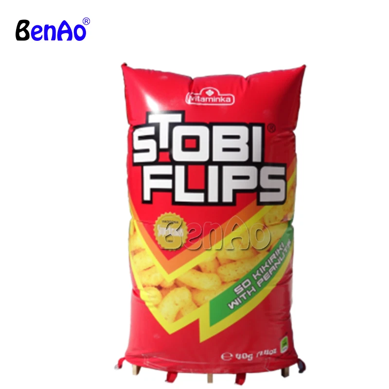 Z927 BenAo Giant inflatable potato chips model for promotion and advertising/Customized Promotion Inflatable Advertising Crisp