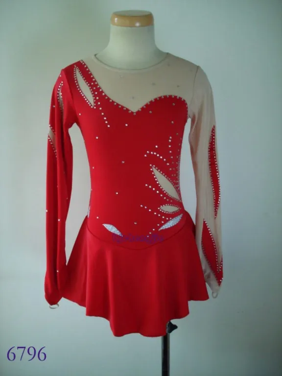 Custom Figure Ice Skating Dresses Adult With Spandex Graceful New Brand Figure Skating Competition Dress DR2589
Custom Figure Ice Skating Dresses Adult With Spandex Graceful New Brand Figure Skating Competition Dress DR2589