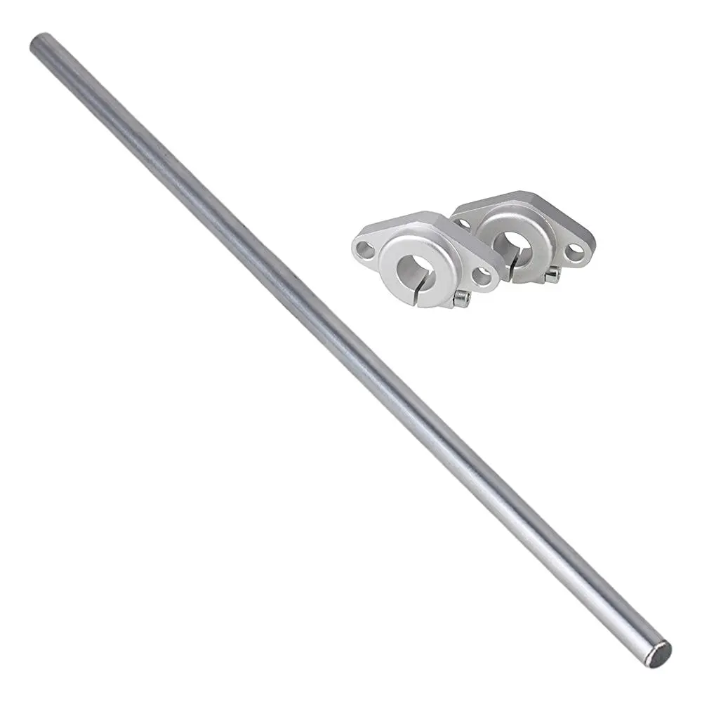 Silver 12mm L400mm Cylinder Linear Shaft Optical Axis with Rod Guide Rail Support for Industrial Set of 3
Silver 12mm L400mm Cylinder Linear Shaft Optical Axis with Rod Guide Rail Support for Industrial Set of 3