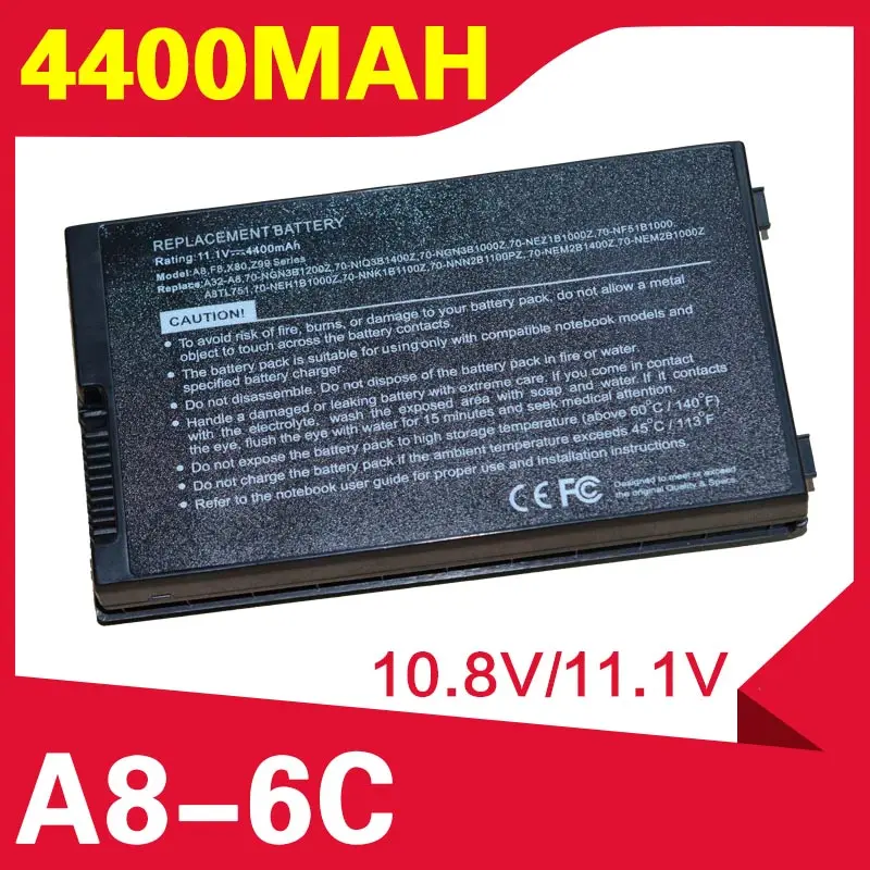 ApexWay 4400mAh battery For ASUS A32-A8 X83Vm Z99 Z99D Z99Dc Z99E Z99F Z99H Z99He Z99J Z99Ja Z99Jc Z99Je Z99Jm Z99Jn
ApexWay 4400mAh battery For ASUS A32-A8 X83Vm Z99 Z99D Z99Dc Z99E Z99F Z99H Z99He Z99J Z99Ja Z99Jc Z99Je Z99Jm Z99Jn