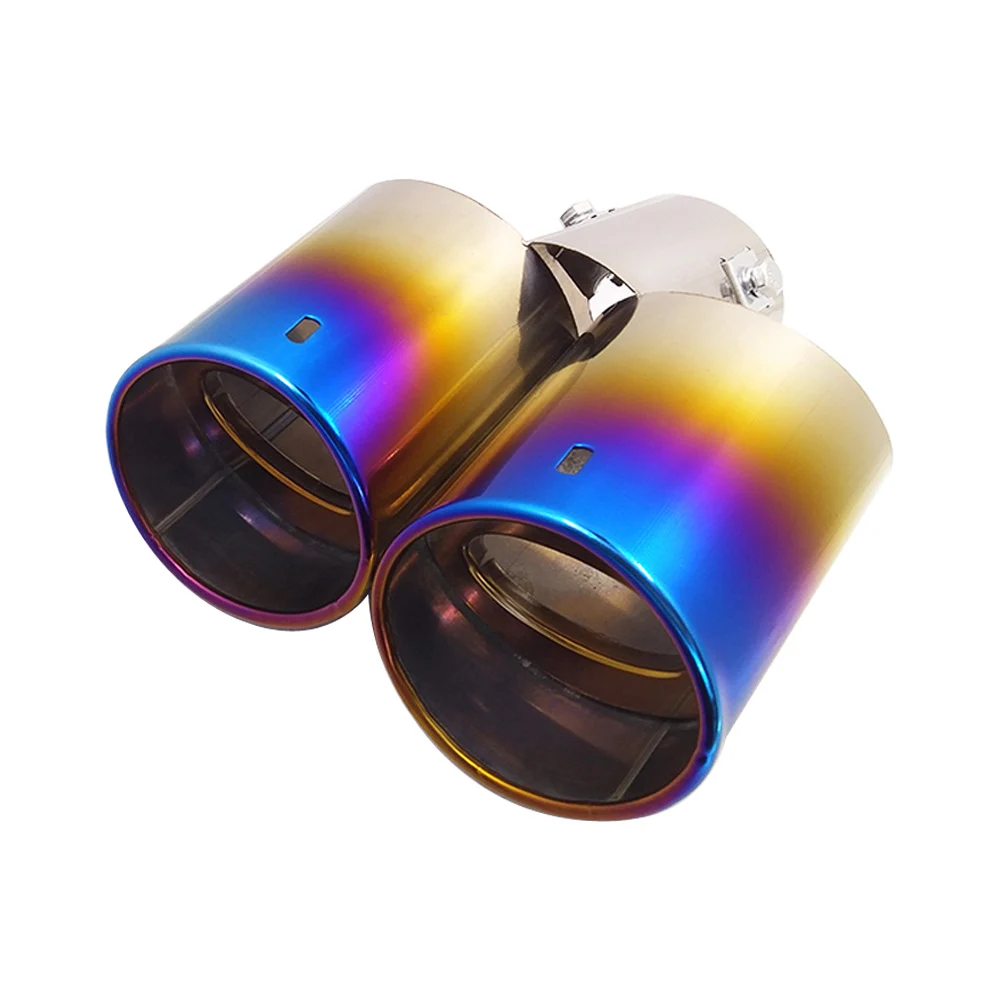 Double Entrance Exhaust Pipe Car Decoration For MINI Cooper Mercedes Benz Proton Volkswagen Tiguan Mitsubishi Lancer BMW ISUZU
Double Entrance Exhaust Pipe Car Decoration For MINI Cooper Mercedes Benz Proton Volkswagen Tiguan Mitsubishi Lancer BMW ISUZU