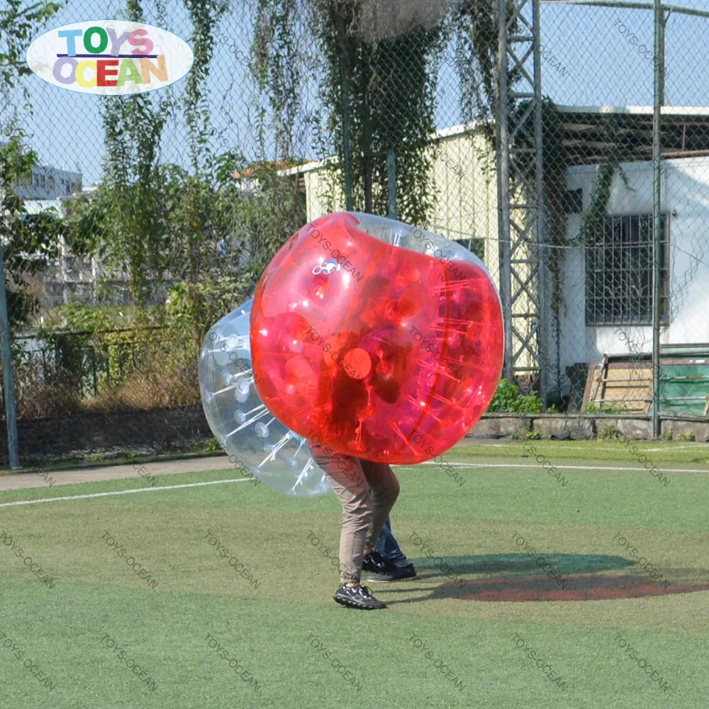 Надувной футбольный мяч надувной пузырьковый для детей или взрослых продажи |