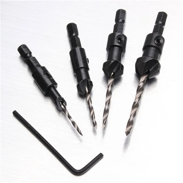 2 Sets Lot 4pcs Hss Quick Change Hex Shank Screw Countersink Drill Bit Set Bit Set Drill Bit Forstner Drill Bits
2 Sets Lot 4pcs Hss Quick Change Hex Shank Screw Countersink Drill Bit Set Bit Set Drill Bit Forstner Drill Bits