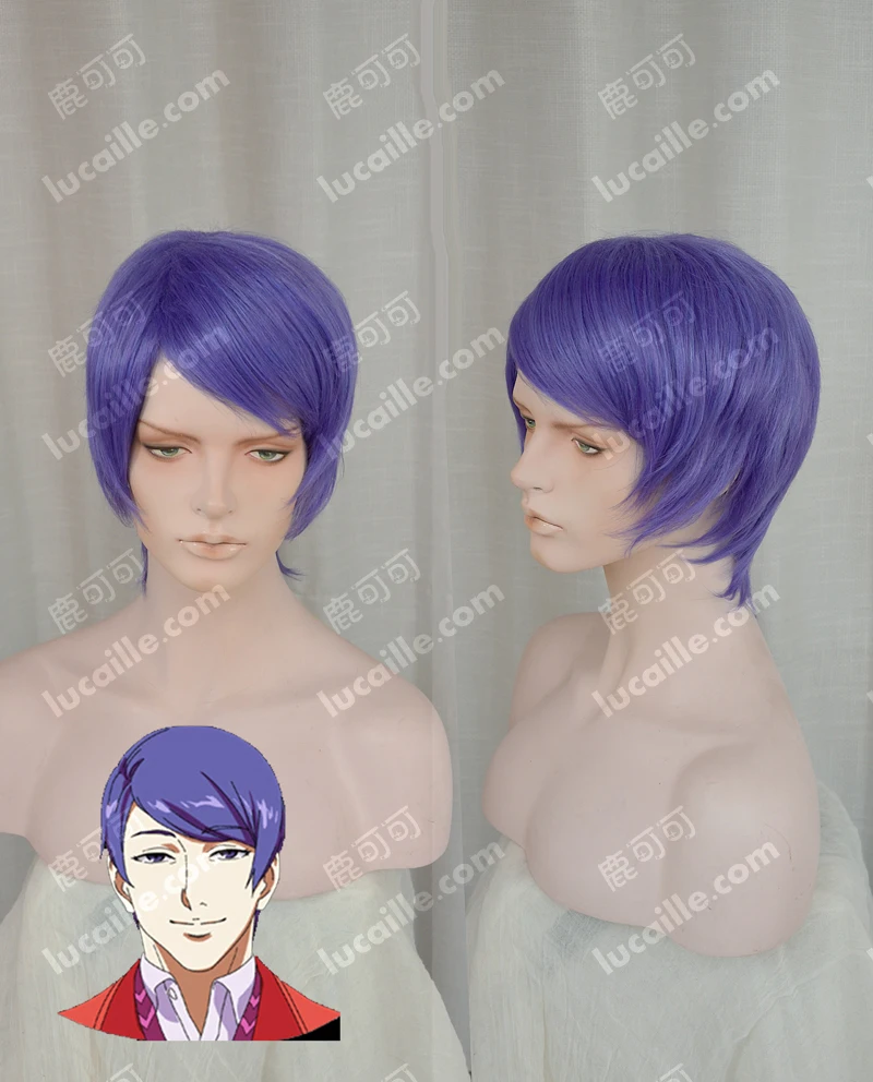 Anime Tokyo Ghoul Shuu Tsukiyama Cosplay Purple Short Heat Resistant Synthetic Hair Wig + Wig Cap
Anime Tokyo Ghoul Shuu Tsukiyama Cosplay Purple Short Heat Resistant Synthetic Hair Wig + Wig Cap