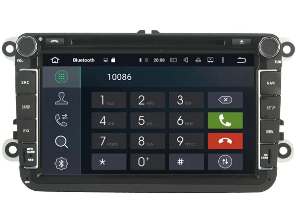 Android 8 0 автомобильный аудио dvd-плеер для VW POLO/CADDY/PASSAT/SAGITAR gps мультимедиа головное