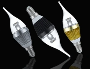 3W led candle light E14/E12 bulb Cool / Warm White red green lamp led bulb 110v 220v 5pcs/lot