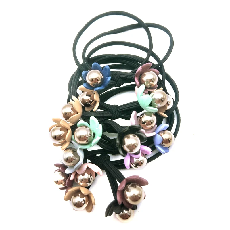 5Pcs/Lot Ball Flower Rubber Girl Elastic Hair Bands Tie Knot Bow Rope Accessories For Women
5Pcs/Lot Ball Flower Rubber Girl Elastic Hair Bands Tie Knot Bow Rope Accessories For Women