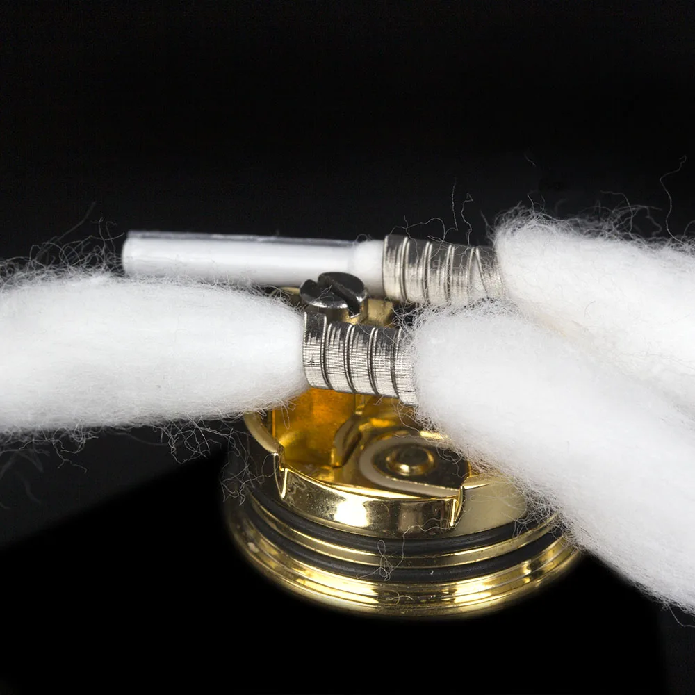 Coil Father Bravo Cotton Thread Organic Cottons Vape For Electronic Cigarette RDA RBA DIY Atomizer Heating Wire 20 PCS/Pack
Coil Father Bravo Cotton Thread Organic Cottons Vape For Electronic Cigarette RDA RBA DIY Atomizer Heating Wire 20 PCS/Pack