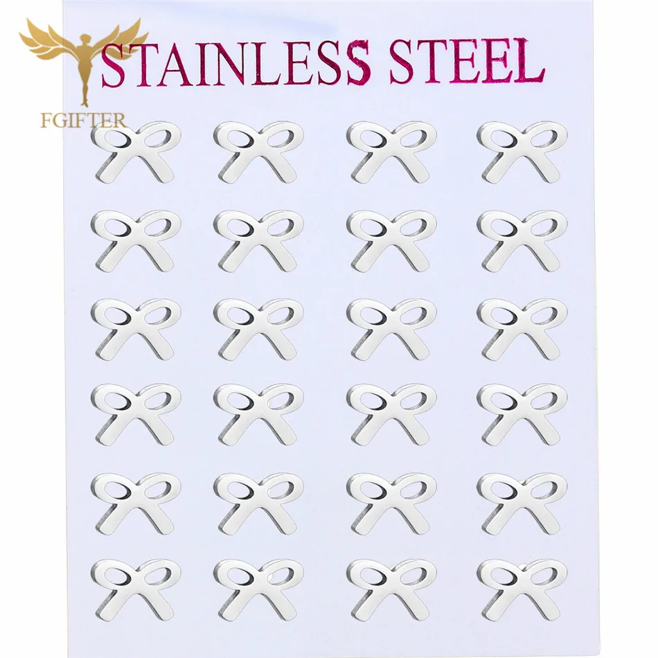 Wholesale Christmas Gifts Knot Earrings Small Silver Color Stainless Steel Stud Earring Jewelry Women Girls kerst oorbellen
Wholesale Christmas Gifts Knot Earrings Small Silver Color Stainless Steel Stud Earring Jewelry Women Girls kerst oorbellen