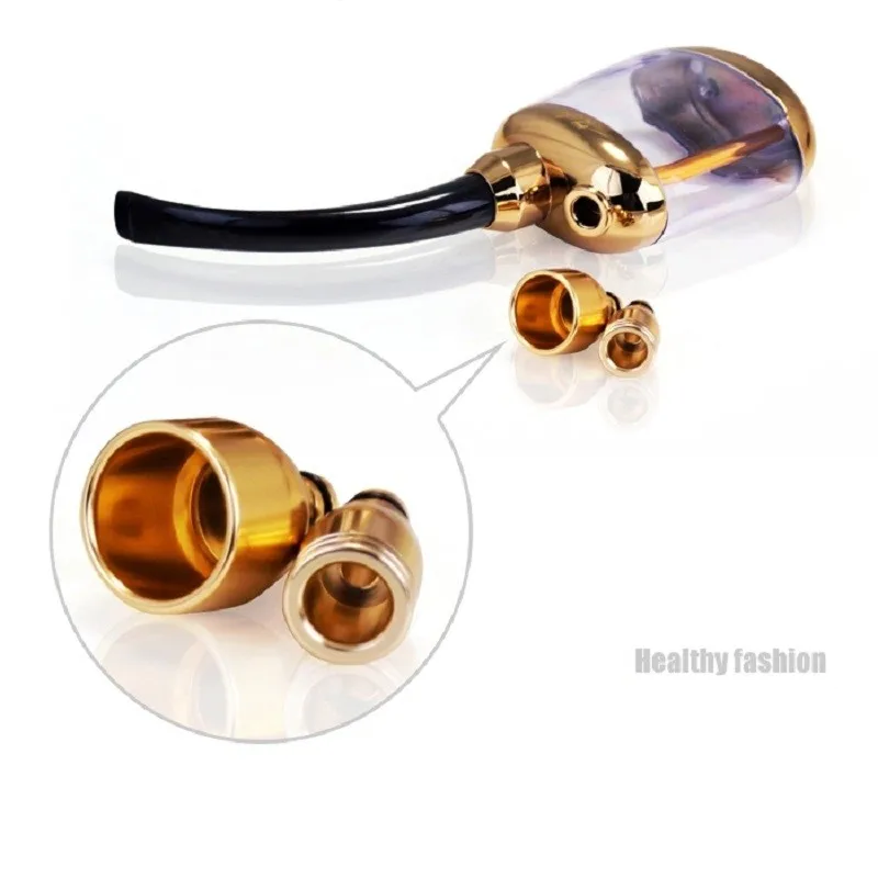 SEREQI Mini Tobacco Pipe Filter Shisha Hookah Double Circulation Water Tobacco Pipe Types Cigarette Holder Pipe For Smoking Weed
SEREQI Mini Tobacco Pipe Filter Shisha Hookah Double Circulation Water Tobacco Pipe Types Cigarette Holder Pipe For Smoking Weed