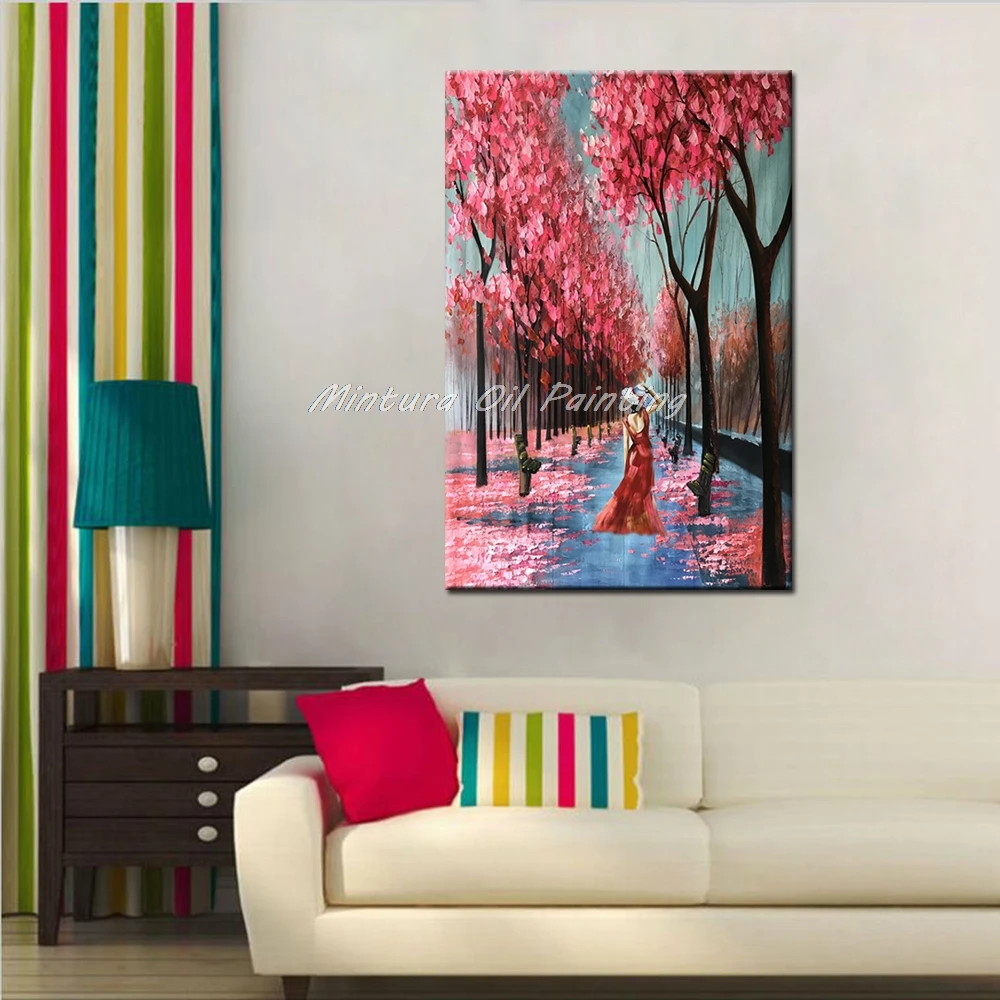 Arthyx Art New Hand-Painted Knife Landscape Oil Painting For Living Room Home Decor Wall Art Pictures Canvas Paintings Original
Arthyx Art New Hand-Painted Knife Landscape Oil Painting For Living Room Home Decor Wall Art Pictures Canvas Paintings Original