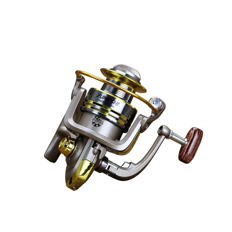 Yumoshi Fishing reels GS Spinning wheel Fish line Gear ratio 5.5:1 Bearing 12BB 1000-7000 Series
Yumoshi Fishing reels GS Spinning wheel Fish line Gear ratio 5.5:1 Bearing 12BB 1000-7000 Series