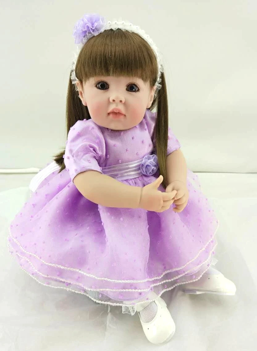 New Arrival 20'' 50cm Baby Girl Doll soft Silicone Lifelike Bebe Reborn Bonecas Handmade Baby Toy For Kids Christmas Gifts
New Arrival 20'' 50cm Baby Girl Doll soft Silicone Lifelike Bebe Reborn Bonecas Handmade Baby Toy For Kids Christmas Gifts
