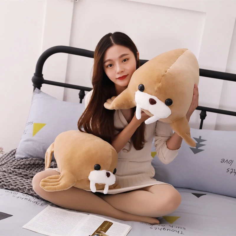 1pc 45cm/55cm Kawaii Sea Lion Plush Toy Soft Stuffed Pillow Cute Cartoon Animal Doll Seal Toy Kids Children Birthday Gift
1pc 45cm/55cm Kawaii Sea Lion Plush Toy Soft Stuffed Pillow Cute Cartoon Animal Doll Seal Toy Kids Children Birthday Gift