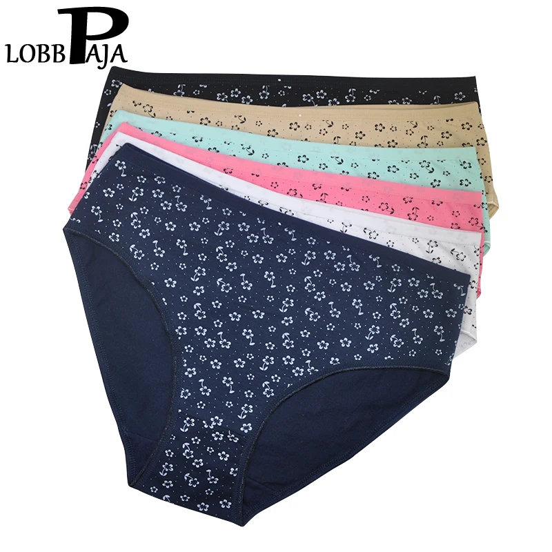 LOBBPAJA Lot 6 pcs Women Underwear Cotton High Waist Plus Size Sexy Bikini Panties Briefs Ladies Mothers Intimates XXL 3XL 4XL
LOBBPAJA Lot 6 pcs Women Underwear Cotton High Waist Plus Size Sexy Bikini Panties Briefs Ladies Mothers Intimates XXL 3XL 4XL
