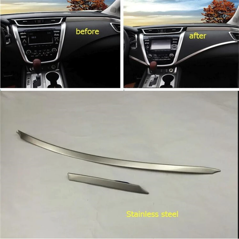 Lapetus Car Styling Central Control Instrument Panel Decoration Cover Trim For Nissan Murano 2015 2016 2017 2018 Stainless Steel
Lapetus Car Styling Central Control Instrument Panel Decoration Cover Trim For Nissan Murano 2015 2016 2017 2018 Stainless Steel