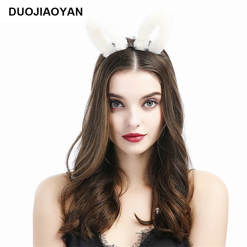 DUOJIAOYAN 2020 Animal hair accessories Party Costume Plush Headband Furry Rabbit Ears Hair Band For Girls Women Soft Hair Hoop
DUOJIAOYAN 2020 Animal hair accessories Party Costume Plush Headband Furry Rabbit Ears Hair Band For Girls Women Soft Hair Hoop