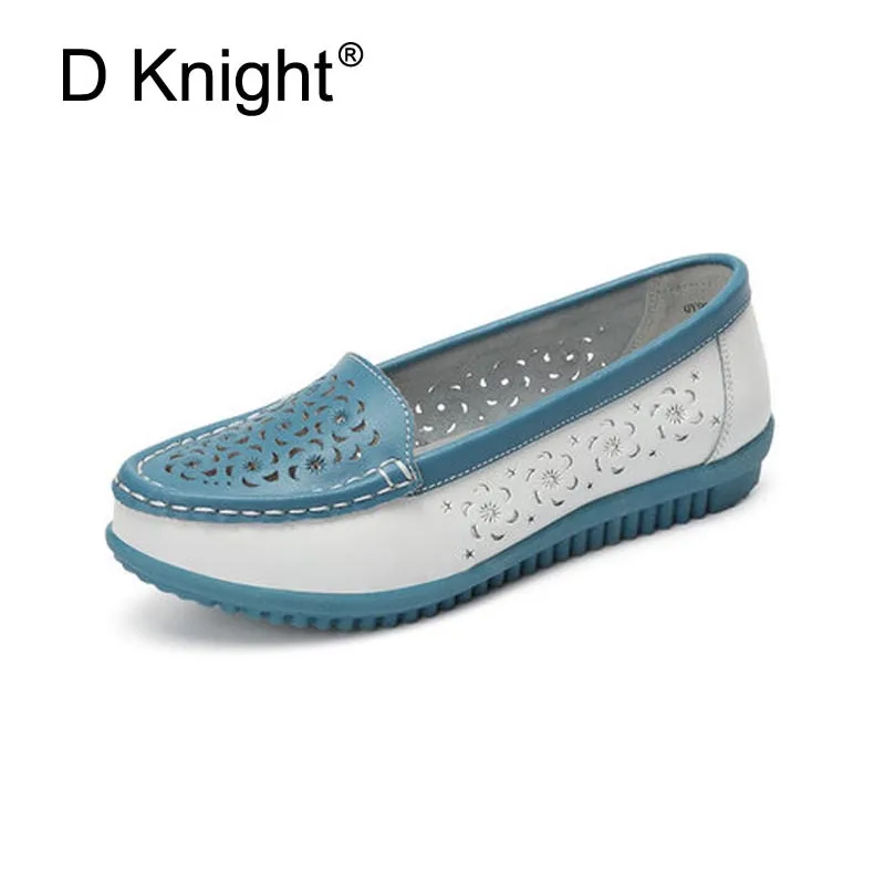 New Breathable Cut-outs Flats For Women Fashion Flower Cut-outs Genuine Leather Women Flats Ladies Casual Flat Summer Loafers
New Breathable Cut-outs Flats For Women Fashion Flower Cut-outs Genuine Leather Women Flats Ladies Casual Flat Summer Loafers
