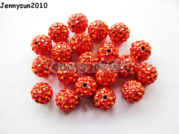 12mm Hyacinth Top Quality Czech Crystal Rhinestones Pave Clay Round Disco Ball Spacer Beads For Jewelry Crafts 100pcs / Pack
12mm Hyacinth Top Quality Czech Crystal Rhinestones Pave Clay Round Disco Ball Spacer Beads For Jewelry Crafts 100pcs / Pack