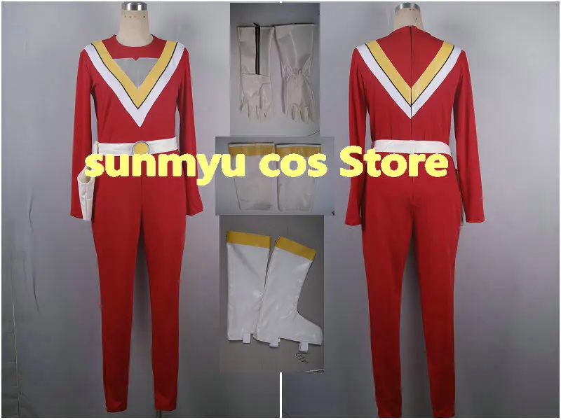 Chikyuu Sentai Fiveman Five Red Cosplay Costume,Size customizable,Halloween Performance Wholesale
Chikyuu Sentai Fiveman Five Red Cosplay Costume,Size customizable,Halloween Performance Wholesale