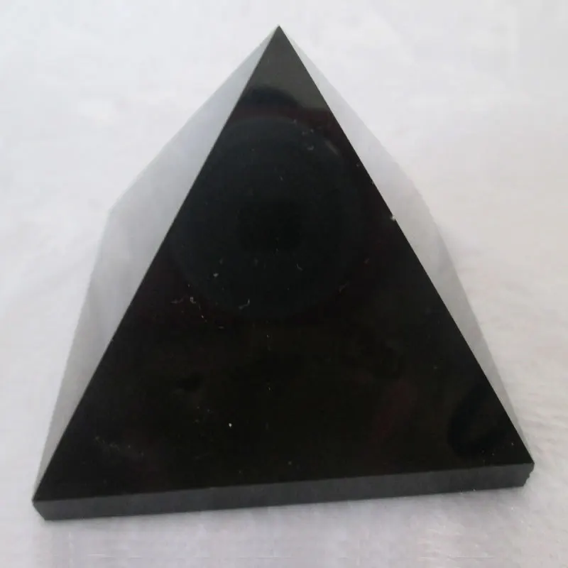 160g 60*60mm AAA+ Natural Rock Black Obsidian Quartz Crystal Pyramid Reiki Healing Home Decoration Fengshui
160g 60*60mm AAA+ Natural Rock Black Obsidian Quartz Crystal Pyramid Reiki Healing Home Decoration Fengshui