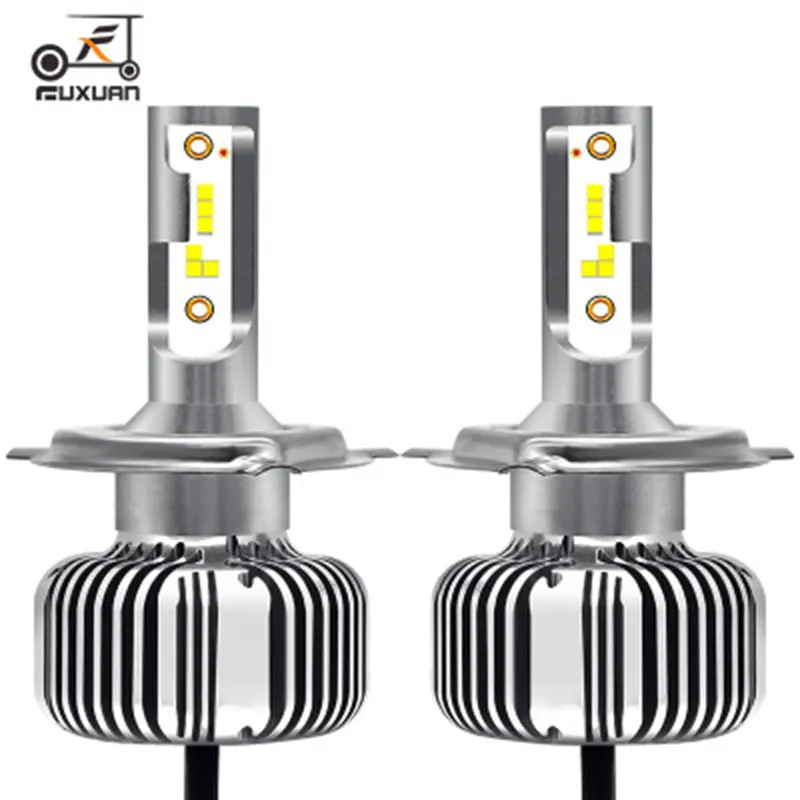 FUXUAN 2PCS Car H4 H7 LED H1 H3 H8 H11 9005 HB3 9006 HB4 9012 LED Super Bright Headlights bulb 12V 60W 6000K Auto Lamp Styling
FUXUAN 2PCS Car H4 H7 LED H1 H3 H8 H11 9005 HB3 9006 HB4 9012 LED Super Bright Headlights bulb 12V 60W 6000K Auto Lamp Styling