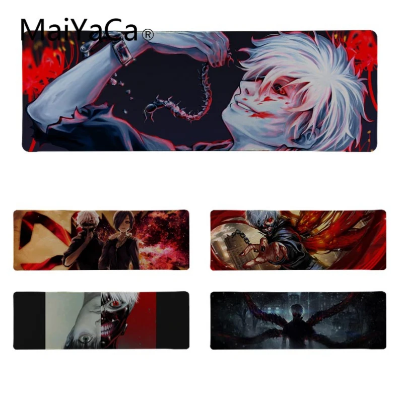 MaiYaCa In Stocked Tokyo Ghoul Silicone Pad to Mouse Game Size for 30*90cm 30*80cm Rubber Mousepads
MaiYaCa In Stocked Tokyo Ghoul Silicone Pad to Mouse Game Size for 30*90cm 30*80cm Rubber Mousepads