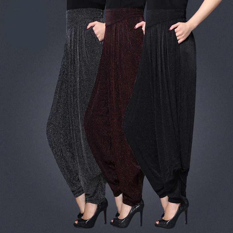 2019 summer large size high quality pants loose thin wide leg harem pants female elastic waist long pants trousers for women
2019 summer large size high quality pants loose thin wide leg harem pants female elastic waist long pants trousers for women