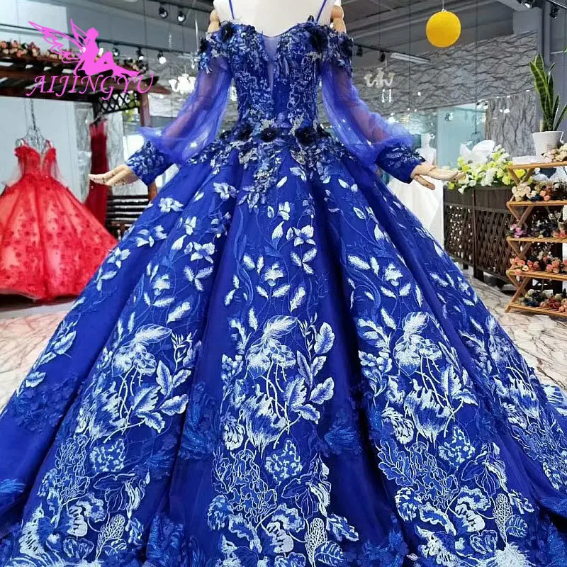 AIJINGYU Wedding Dress By Gown Boho Vintage Tulle Lace Ball Online Shop Cheap Satin New Wedding Gowns For Bride
AIJINGYU Wedding Dress By Gown Boho Vintage Tulle Lace Ball Online Shop Cheap Satin New Wedding Gowns For Bride