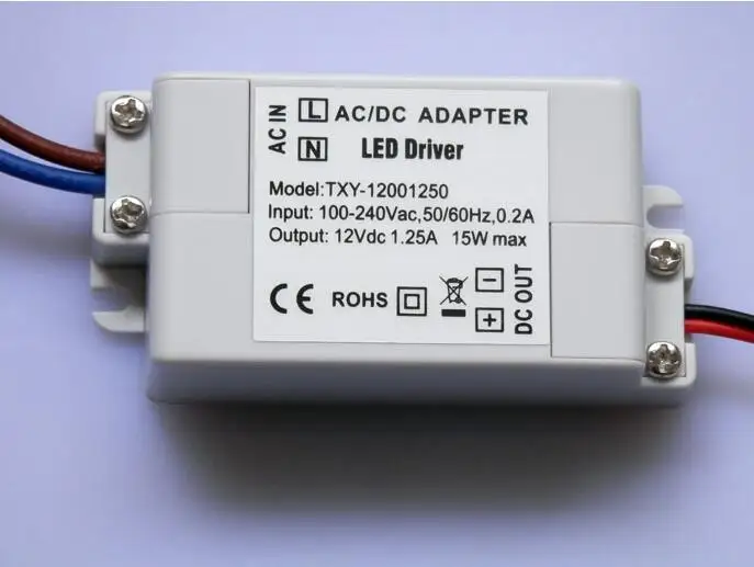 New LED Driver AC DC Adapter 100V-240V 15W 50-60Hz Power Supply Lighting Lamp Transformer Led Power Supply Quality Goods
New LED Driver AC DC Adapter 100V-240V 15W 50-60Hz Power Supply Lighting Lamp Transformer Led Power Supply Quality Goods
