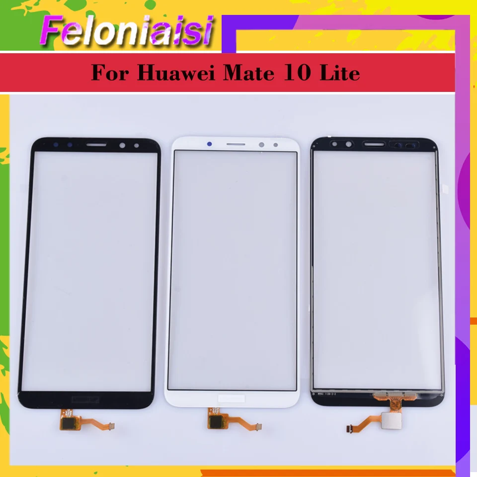 

10pcs/ For Huawei Mate 10 Lite Honor 9i Nova 2i G10 Plus Maimang 6 Touch Screen Panel Sensor Digitizer Front Glass Touchscreen