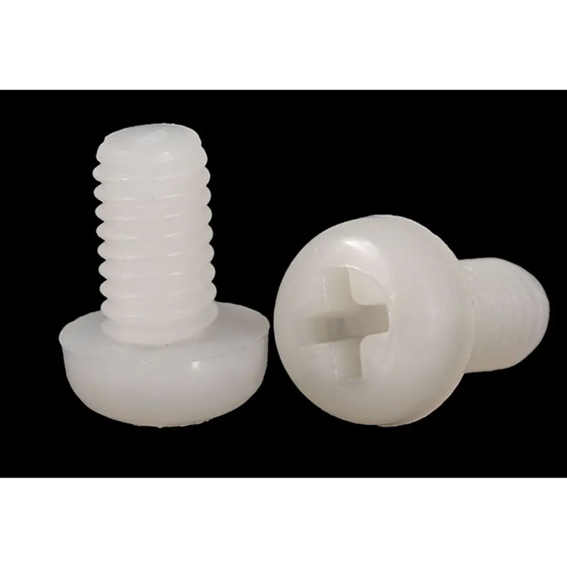 Round Head Cross Nylon Screw Pan Head Nylon Screw Plastic Screw Plastic Screw M4 M5 M6 20 Pcs
Round Head Cross Nylon Screw Pan Head Nylon Screw Plastic Screw Plastic Screw M4 M5 M6 20 Pcs